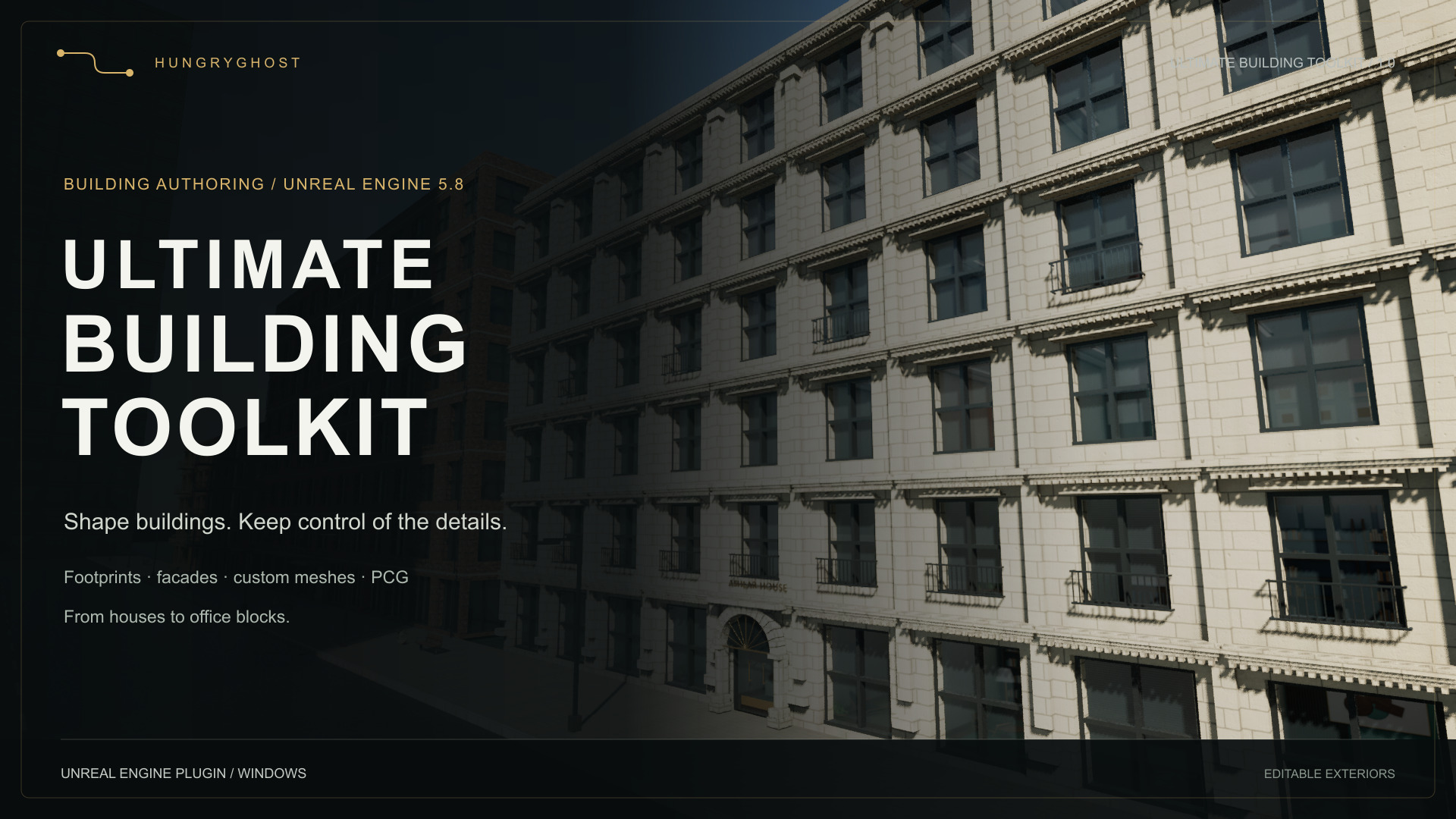 Ultimate Building Toolkit building exterior showcase